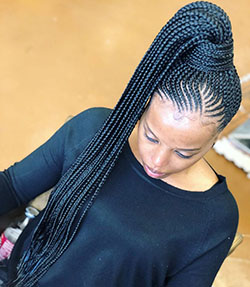 Ghana weaving shuku styles 2019: Box braids,  Braided Hairstyles  