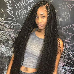 Black hair, Box braids, Crochet braids: Afro-Textured Hair,  Crochet braids,  Box braids,  Braided Hairstyles,  Hair Care  