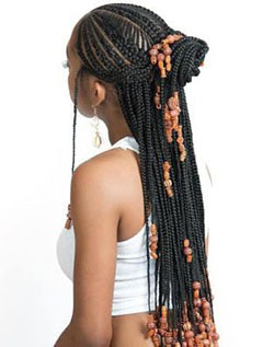 Tresse africaine 2019, Box braids, Crochet braids: Long hair,  Crochet braids,  Box braids,  Braided Hairstyles  