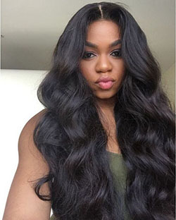 Middle part lace closure: Lace wig,  Bob cut,  Prom Hairstyles  