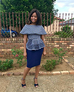 Latest Shweshwe styles we love: Shweshwe Dresses Ideas  