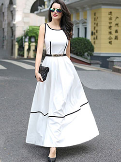 Cotton Maxi Dress For Women: Cocktail Dresses,  Sleeveless shirt,  Summer Cotton Outfit  