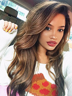 Top trending andreaschoice hair, Andrea D. Brooks: Afro-Textured Hair,  Hair Color Ideas,  Brown hair,  Layered hair,  Hair highlighting  