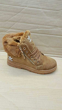 Womens adidas boots with fur: Fur clothing,  Ugg boots,  Adidas Fur Boots,  Snow boot  