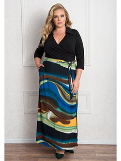 Hot & Sexy Wrap Outfits for Curvy Women: Wrap Around Dresses  