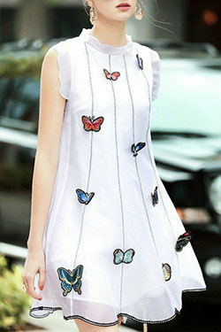Sleeveless shirt Cotton Frock For Summer: Sleeveless shirt,  Maxi dress,  Summer Cotton Outfit,  Embroidery Dress  