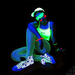 Glow In The Dark Outfits & Party Clothes: Glowing Fishnet Outfit,  Glow In Dark  