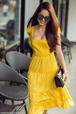 Casual Summer Outfits For Women: Sheath dress,  Summer Cotton Outfit  