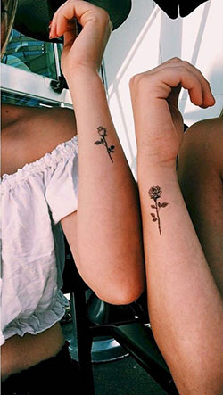 Girls favorite cute girl tattoos, Girly girl: 