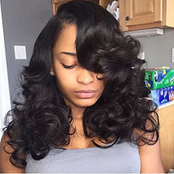 Prom hair black girl, Lace wig, Short hair: Lace wig,  Afro-Textured Hair,  Long hair,  Brown hair,  Short hair  