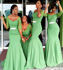 African Bridesmaid Wedding Dresses For Guests: Evening gown,  Bridesmaid dress,  Wedding Guests Dresses  