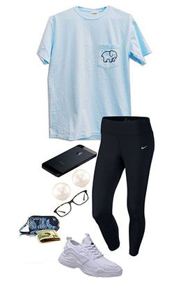 Cute nike outfits for school: Yoga pants,  School Outfit Ideas  