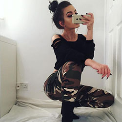 Best outfit ideas for mirror outfit selfies, Dress For Girl: Stock photography,  Military camouflage,  Military Outfit Ideas,  Selfie Poses For Girls  