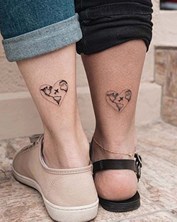 Cool to view tattoo ideas travel, Get Inked!: Tattoo artist,  Couple Tattoo  