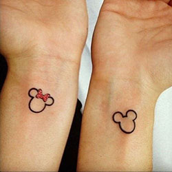 These trendy ideas for mini maus tattoo, Minnie Mouse tattoo: Minnie Mouse,  Mickey mouse,  Tattoo artist  