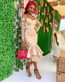 Nigerian Wedding Dresses For Guests: Aso ebi,  Wedding Guests Dresses  
