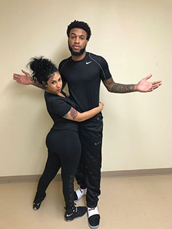 Couples Matching Nike Outfit Online: Queen Naija,  Chris Sails,  Matching Nike Outfits  