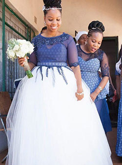 Latest Plus Size African Wedding Dresses: Wedding dress,  African Wedding Outfits  
