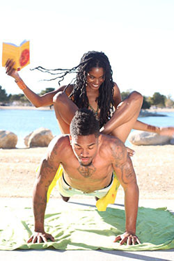 Perfect tips for fit black couples, Black is beautiful: Black people,  African Americans,  Couple goals  