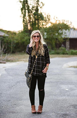 Cool Ways To Wear Ankle Boots With Legging: Slim-Fit Pants,  Short Boots  