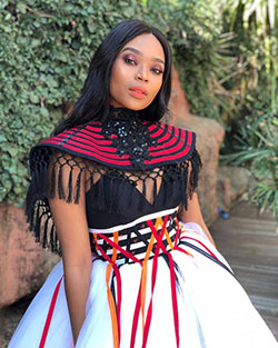 Traditional South African Wedding Traditional Dresses 2019: African Dresses,  Shweshwe Dresses,  Folk costume,  South Africa,  Ceremonial dress  