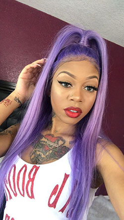 Cool Hair Colors For Dark Skin Females: Lace wig,  Long hair,  Hairstyle Ideas,  Hair straightening,  Hair Color Ideas  