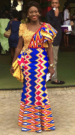 Wedding Guest Ankara Peplum African Print Dresses: Wedding dress,  African Dresses,  Aso ebi,  Kente cloth,  Ankara Outfits  