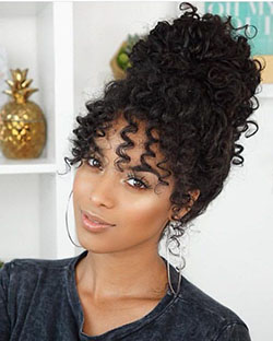 Curly Girl Protective Styles For Natural Hair With Weave: Afro-Textured Hair,  Long hair,  Jheri Curl,  Crochet braids,  Cabelo cacheado,  Short Curly Hairs  
