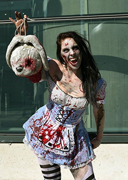 Spooky alice in wonderland, Halloween costume: Halloween costume  