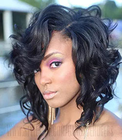 Layered Bob Haircuts For Curly Hair: Lace wig,  Bob cut,  Short hair,  Bob Hairstyles  