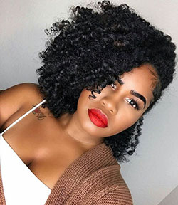 Red Lipstick Shades For Dark Complexion: Long hair,  Hair Color Ideas,  Jheri Curl,  Brown hair,  African Girl Makeup  