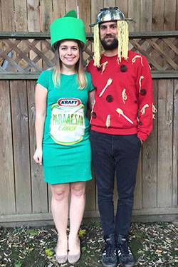 Couple Last Minute Old Clothes DIY Halloween Costumes: Halloween costume,  party outfits,  Homemade Halloween Costume  