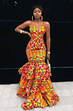 Awesome tips long african dresses 2019, African wax prints: party outfits,  Evening gown,  African Dresses,  Maxi dress,  Kente cloth,  Ankara Outfits  