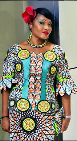 Special Modern African Print Dresses For Ladies: African Dresses,  Aso ebi,  Folk costume,  Ankara Outfits  