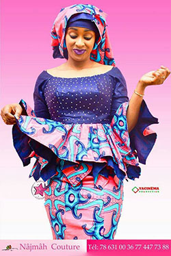 Blouse Latest Ankara Styles For Ladies: Evening gown,  African Dresses,  Ankara Outfits  