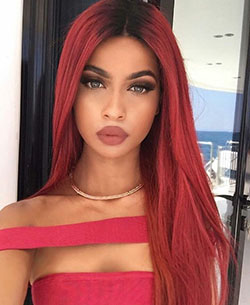 Chocolate Cherry Wild Cherry Cherry Red Hair: Lace wig,  Hair Color Ideas,  Red hair  