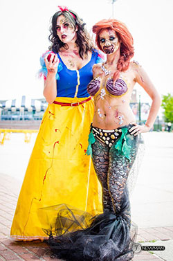 Scary Disney Princess DIY Halloween Costumes For Women: Halloween costume  