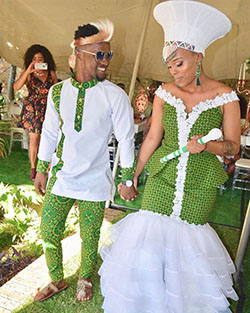 Modern zulu traditional wedding dresses: Wedding dress,  Bridal shower,  Shweshwe Dresses  