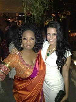 Oprah Winfrey In Saree: Oprah Winfrey,  Aishwarya Rai,  Hollywood Celebrities In Saree  
