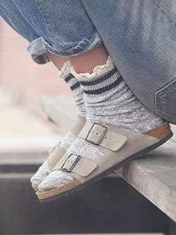 Inspire every girl birkenstocks 90s, Socks and sandals: Birkenstock Arizona,  Birkenstock  