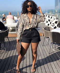Attractive Baddie Cute Light Skin Girl Instagram: black girl outfit  