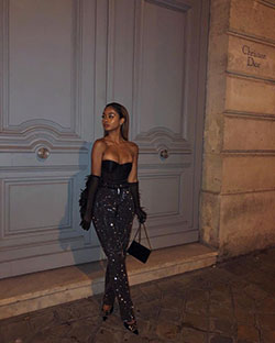 Famous Pretty Black Women Instagram, Party dress, Street fashion: party outfits,  Vintage clothing,  black girl outfit,  Haute couture  