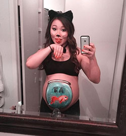 Micky Mouse Halloween Costumes Pregnant: Halloween costume,  Maternity clothing,  Halloween Costumes Pregnant  
