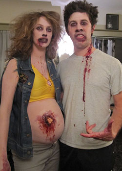Creative Halloween Costumes Pregnant And Toddler: Halloween Costumes Pregnant  