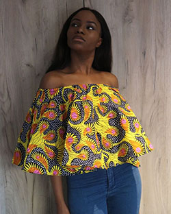 Crop Tops Ankara Style: ankara tops  