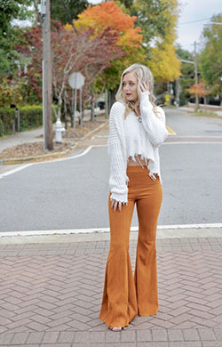 Absolutely nice and beautiful bell bottom outfits, Wide-leg jeans: Wide-Leg Jeans,  Jeans leggings,  Flared Pants  