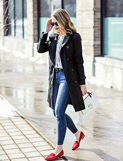 Live the moment in style with red shoes outfit: Business casual,  Animal print,  Red Shoes Outfits  