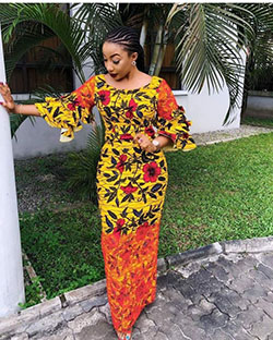 African wax print dress for ladies: Fashion photography,  Sleeveless shirt,  African Dresses,  Aso ebi,  Ankara Dresses  