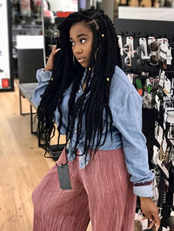 Baddie Cute Black Girls Instagram: black girl outfit,  Baddie hairstyles  