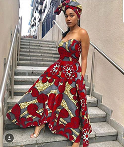 Off The Shoulder African wax print dress: African Dresses,  Aso ebi,  Maxi dress,  Ankara Dresses  